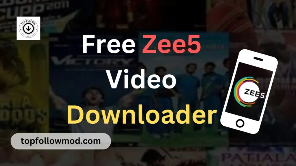 Free Zee5 Video Downloader